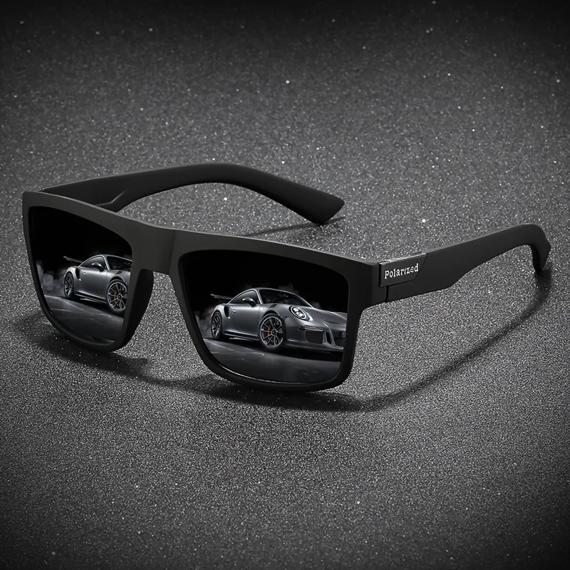 Fashion Vintage Square Polariz - Fishing Sunglasses Polarized บทวิจารณ์และราคา