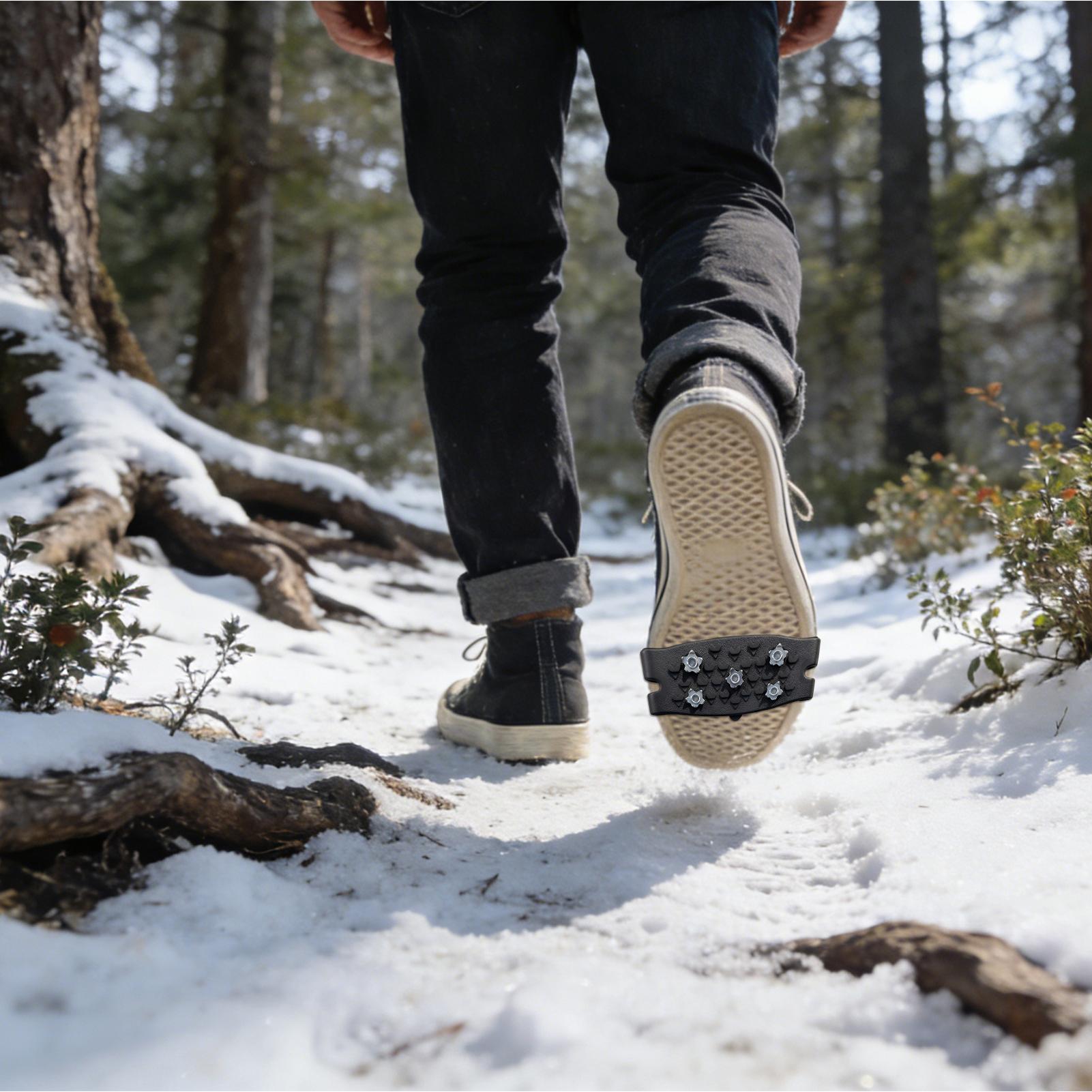 Ice Cleats For Shoes And Boots - Fishing Boots บทวิจารณ์และราคา