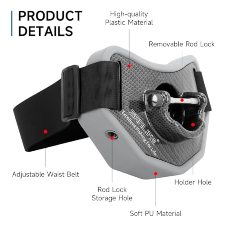 Stand-up Fishing Belt Adjustab - Fishing Belt บทวิจารณ์และราคา