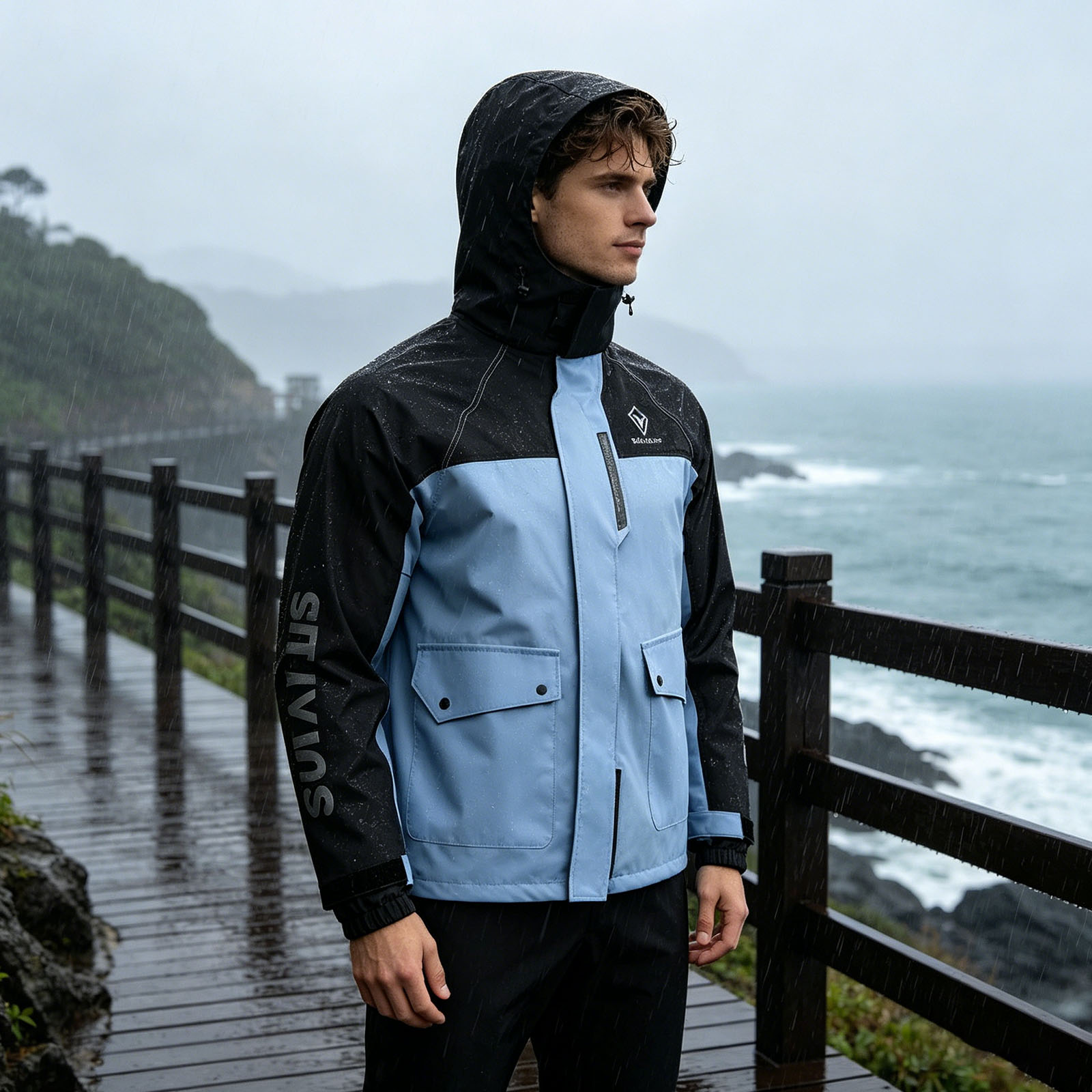 Motorcycle Rain Suit for Men & - Fishing Pants Waterproof บทวิจารณ์และราคา