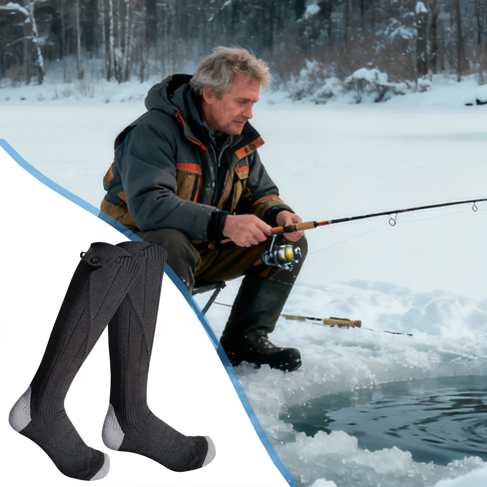 Heated Socks for Men Cordless  - Fishing Socks บทวิจารณ์และราคา