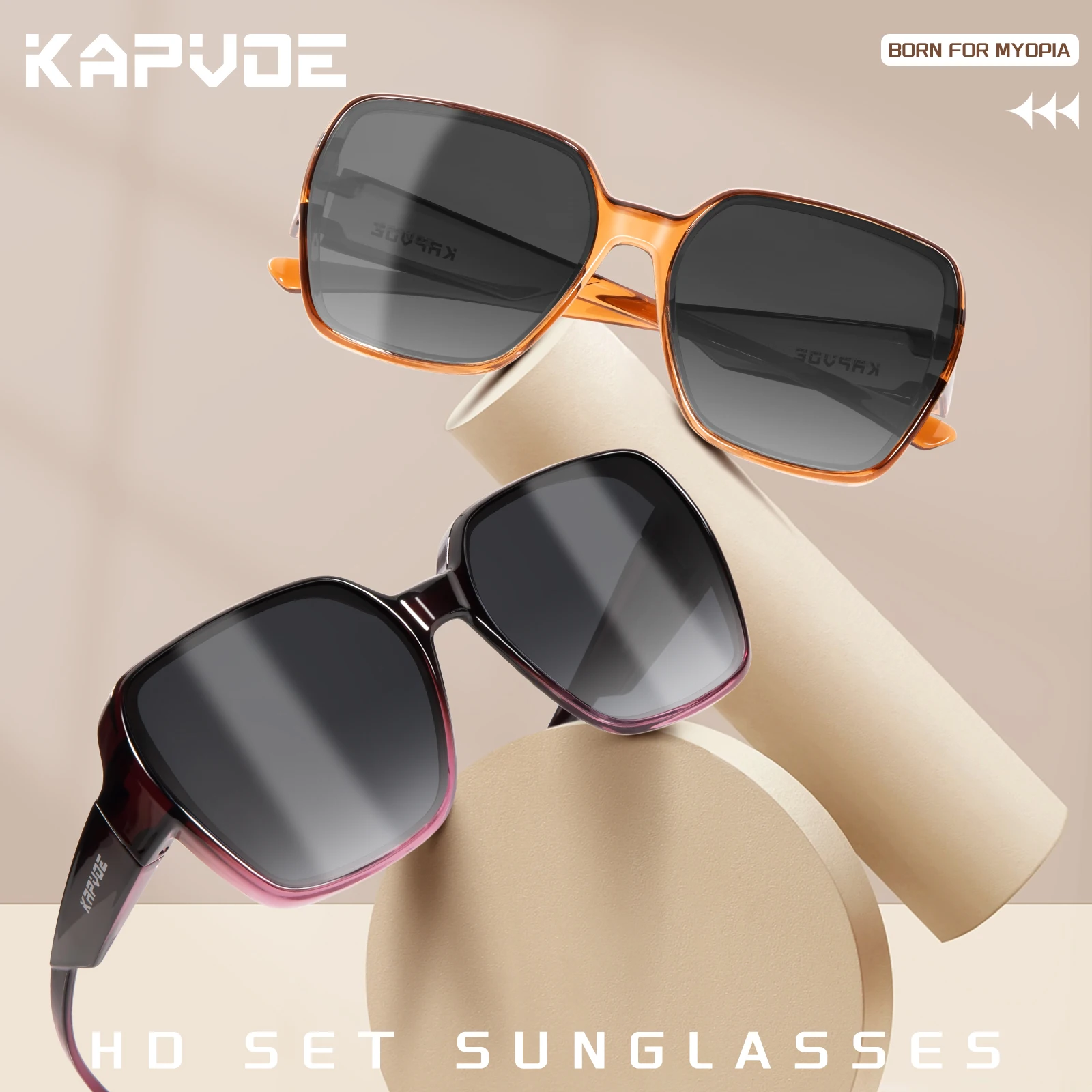 Kapvoe  Fitover Sunglasses Ove - Fishing Sunglasses Polarized บทวิจารณ์และราคา