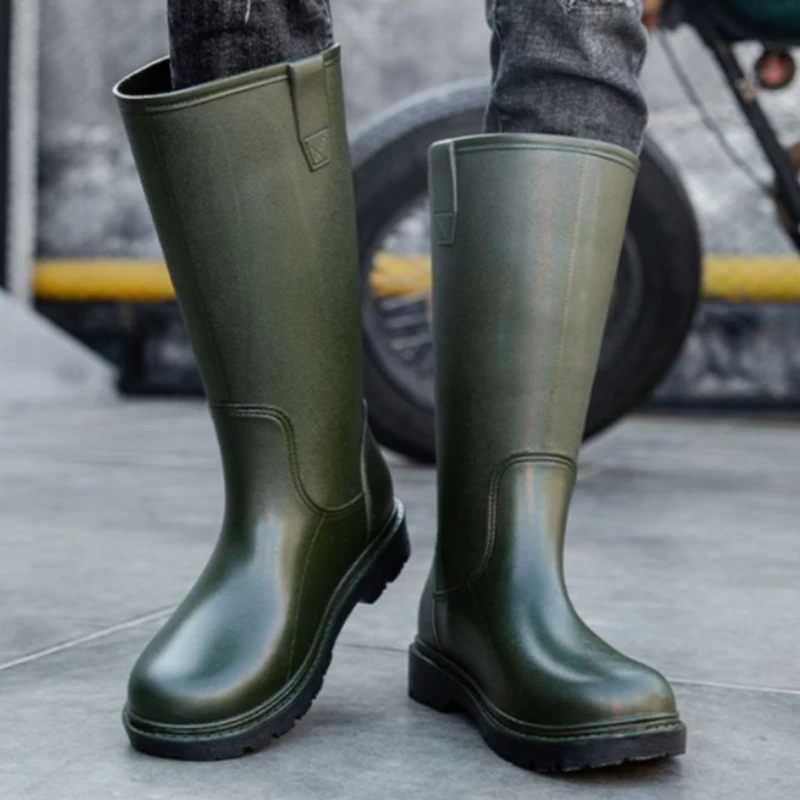 Rain Boots for Men Gum Fishing - Fishing Boots บทวิจารณ์และราคา