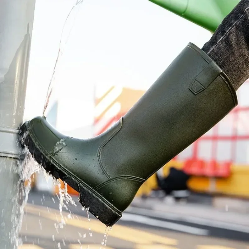 Rain Boots for Men Gum Fishing - Fishing Boots บทวิจารณ์และราคา