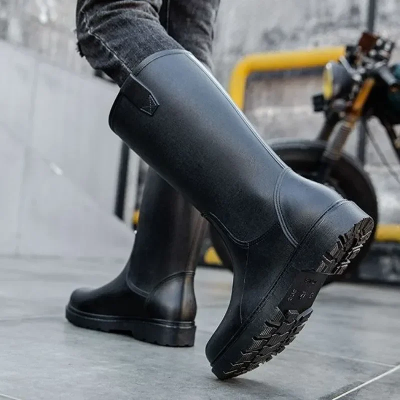 Rain Boots for Men Gum Fishing - Fishing Boots บทวิจารณ์และราคา