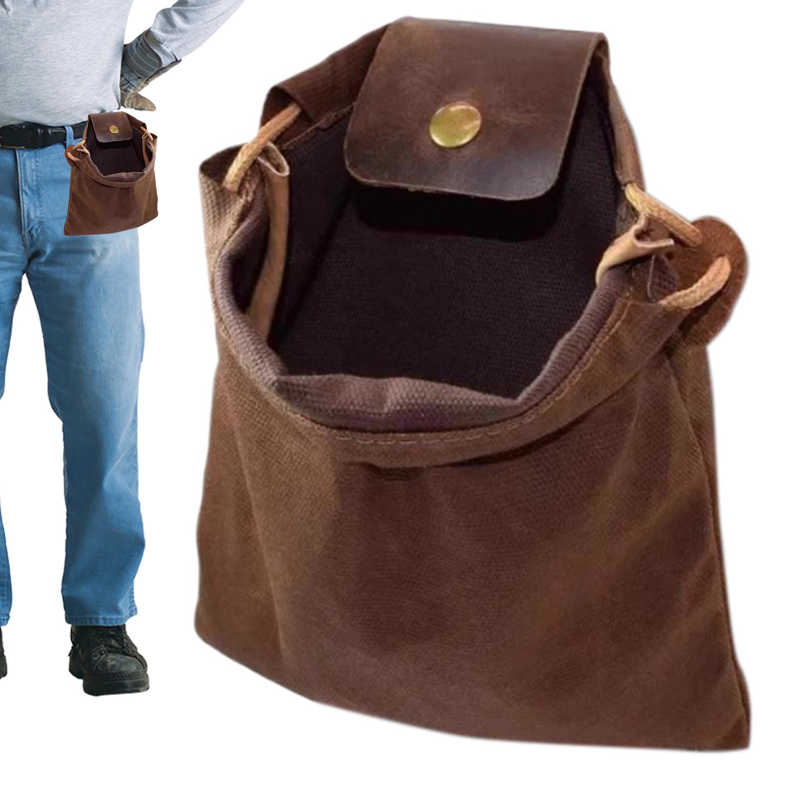 Portable Waxed Dump Pouch Mult - Fishing Belt บทวิจารณ์และราคา