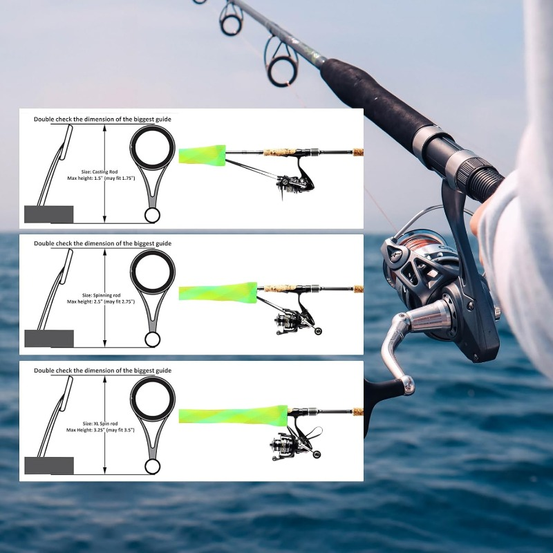 Reusable Fishing Rod Protector - Fishing Socks บทวิจารณ์และราคา