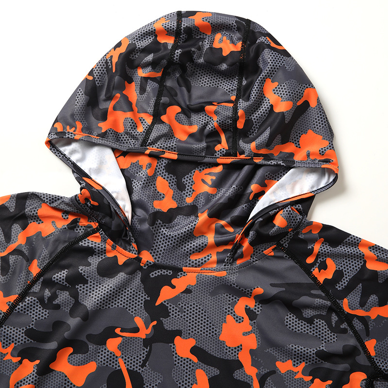 Camouflage Fishing T-shirt wit - Fishing Shirt Uv Protection บทวิจารณ์และราคา