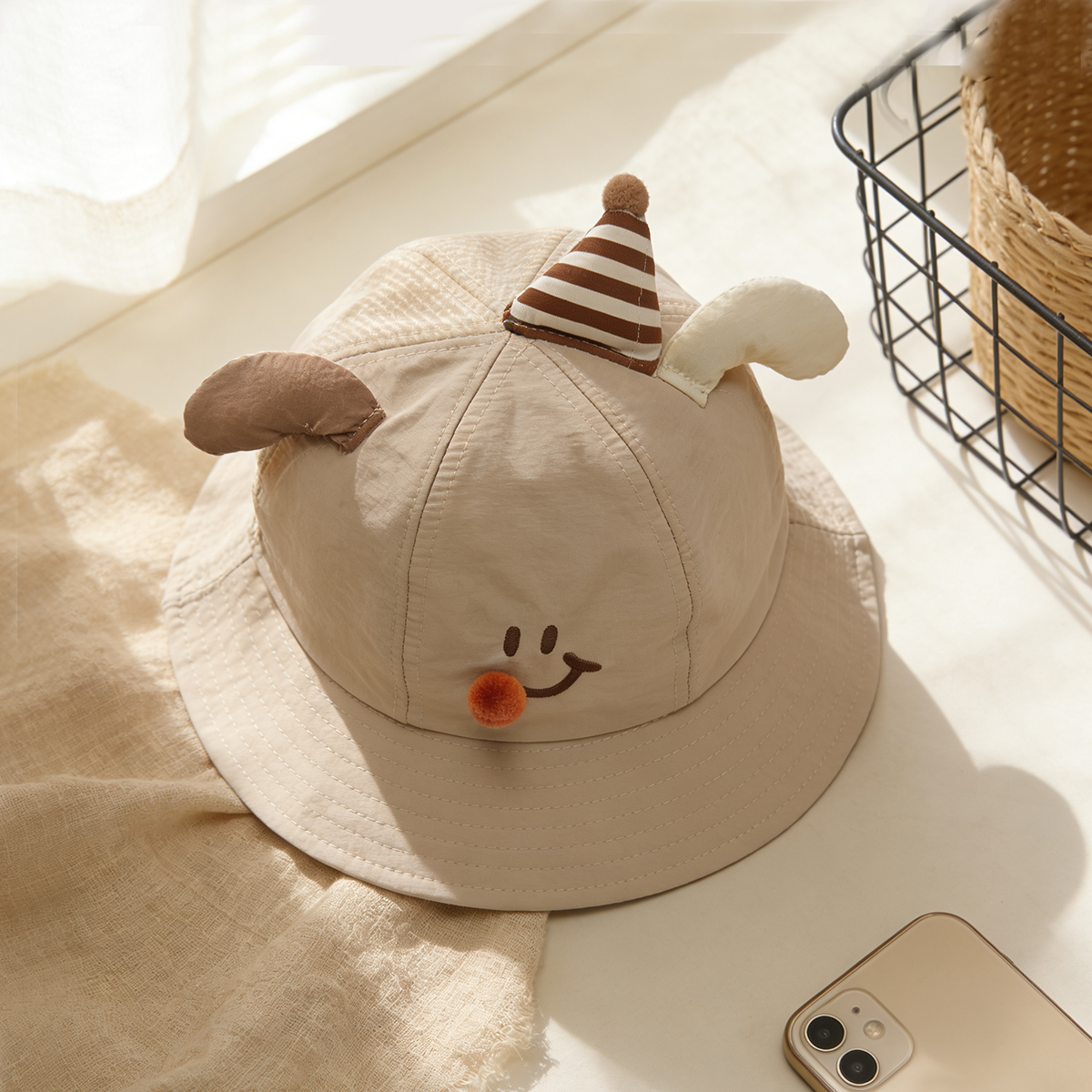 Cute birthday-themed embroider - Fishing Hat บทวิจารณ์และราคา