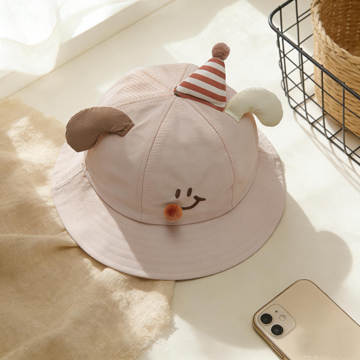 Cute birthday-themed embroider - Fishing Hat บทวิจารณ์และราคา