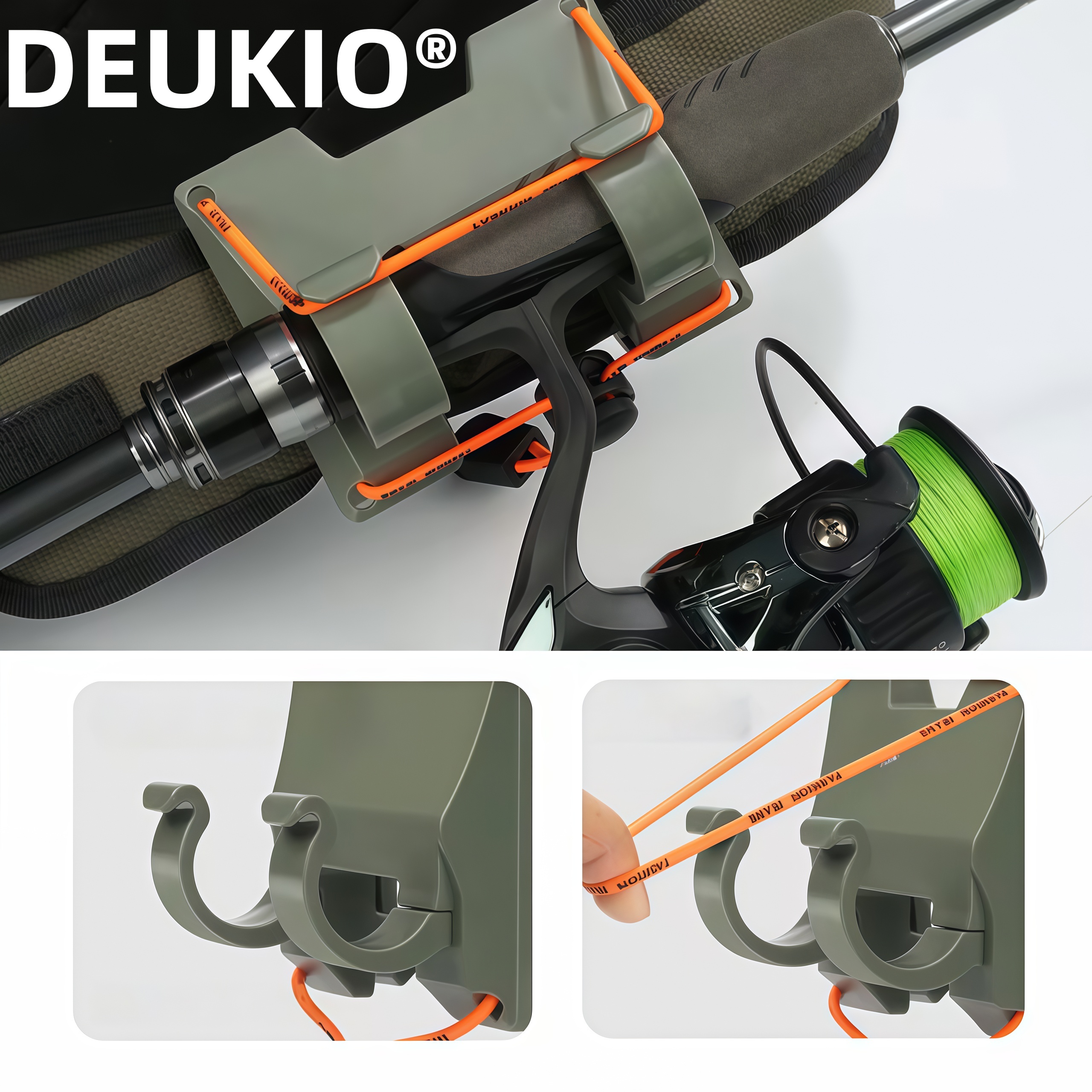 DEUKIO Outdoor Belt Clip Rod H - Fishing Belt บทวิจารณ์และราคา