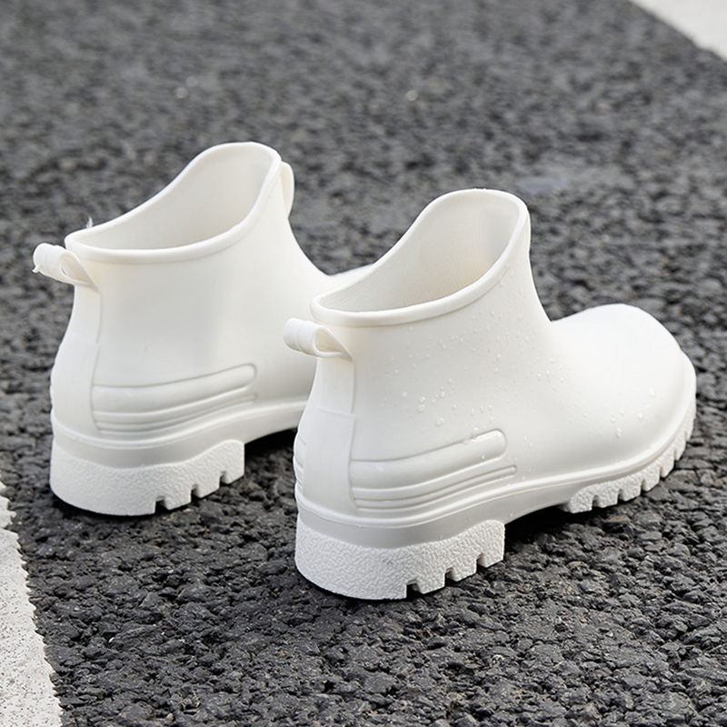 New Fashion Men Rain Boots Pla - Fishing Boots บทวิจารณ์และราคา
