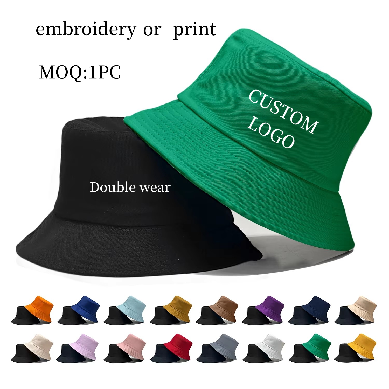 Custom Logo Double Side Fisher - Fishing Hat บทวิจารณ์และราคา
