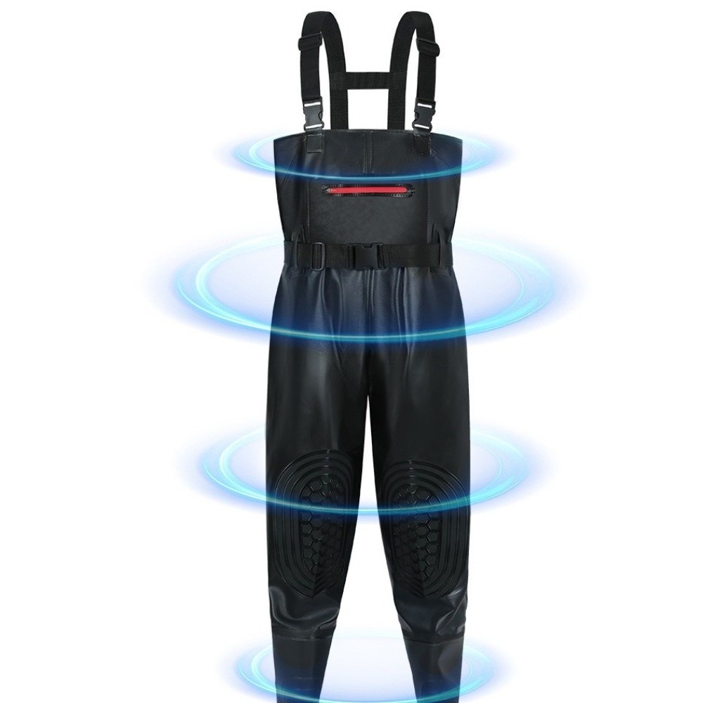 Useful PVC Fishing Suit Double - Fishing Pants Waterproof บทวิจารณ์และราคา