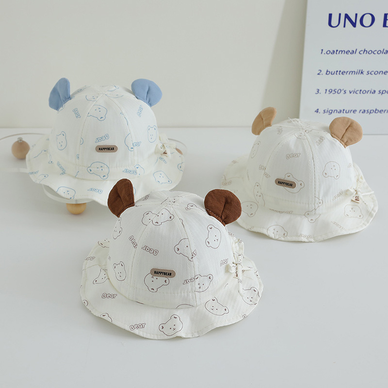 Cartoon Baby Fisherman Hat Cut - Fishing Hat บทวิจารณ์และราคา