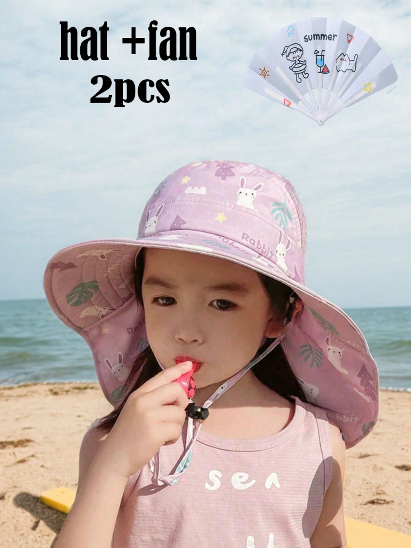Cartoon Cape Kids Summer Sun F - Fishing Hat บทวิจารณ์และราคา