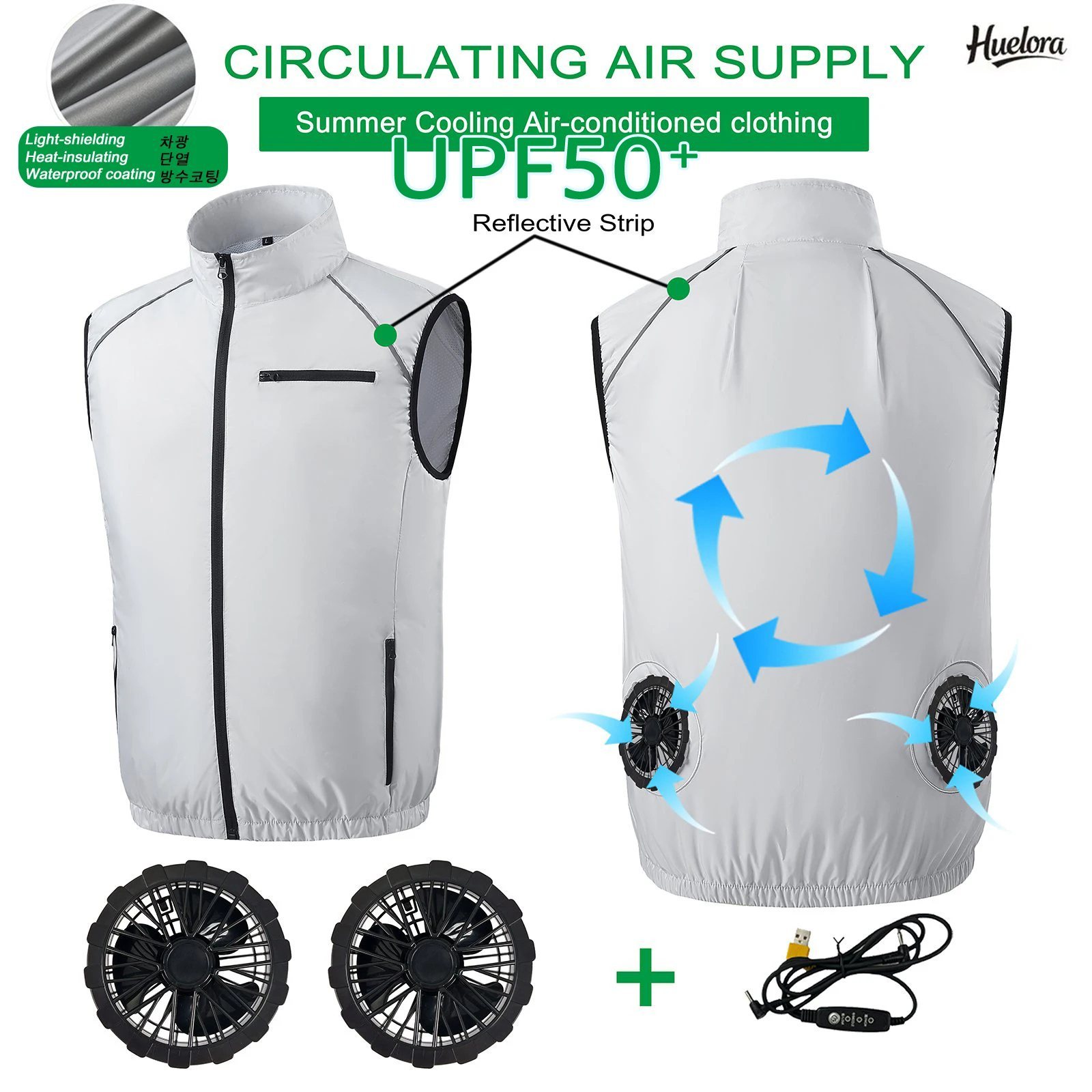 Summer Cool Vest Wearable Refr - Fishing Vest บทวิจารณ์และราคา