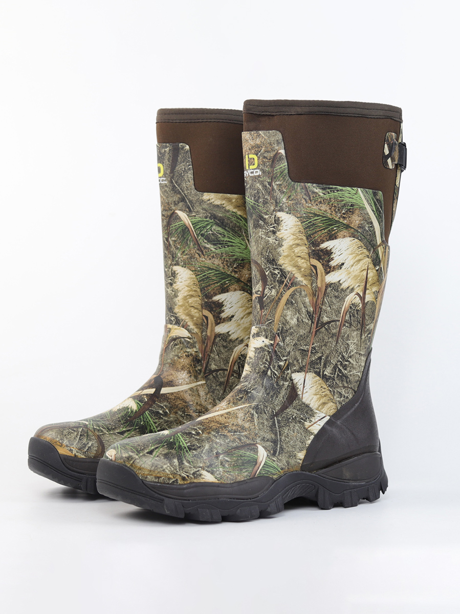 Men's High-Cut Camouflage Rain - Fishing Boots บทวิจารณ์และราคา