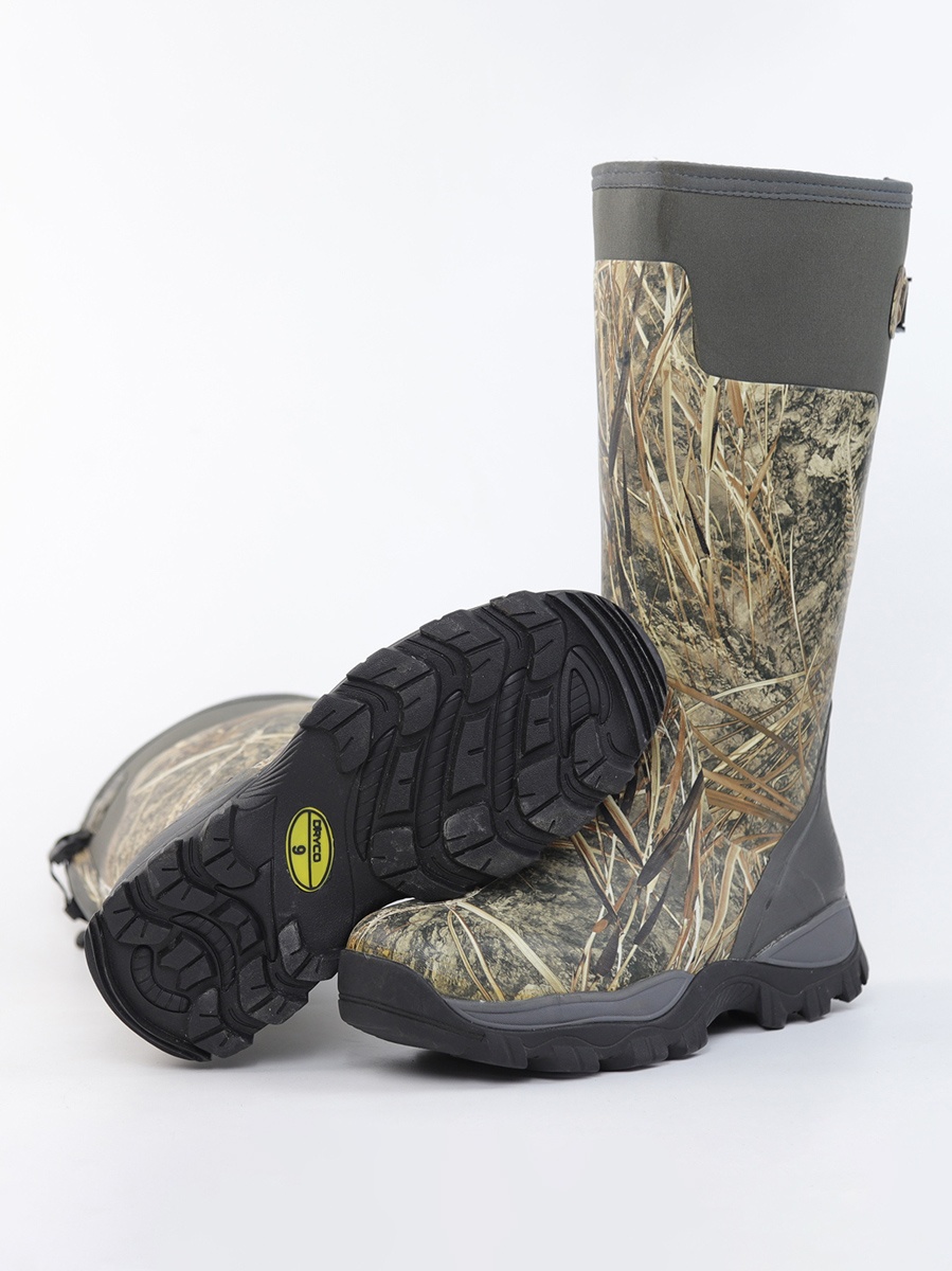 Men's High-Cut Camouflage Rain - Fishing Boots บทวิจารณ์และราคา
