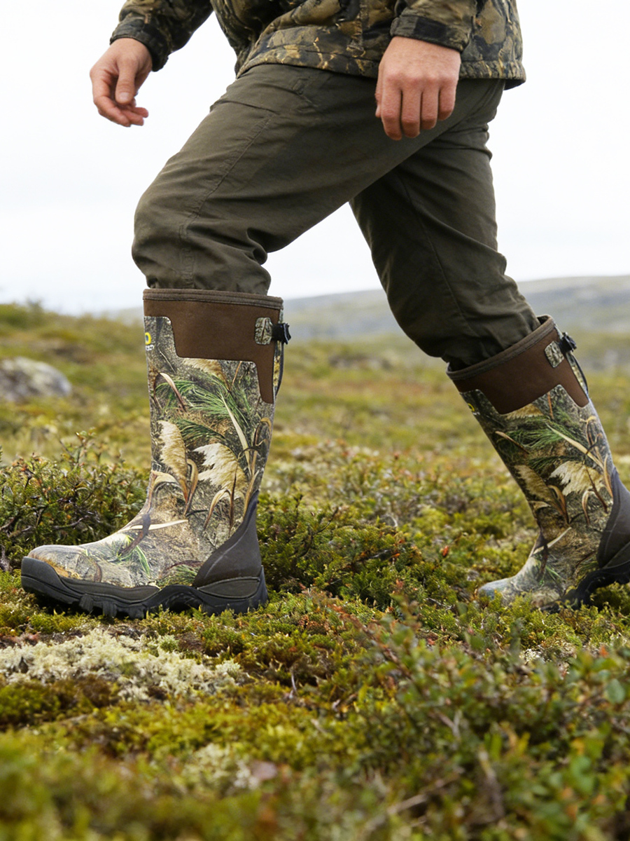 Men's High-Cut Camouflage Rain - Fishing Boots บทวิจารณ์และราคา