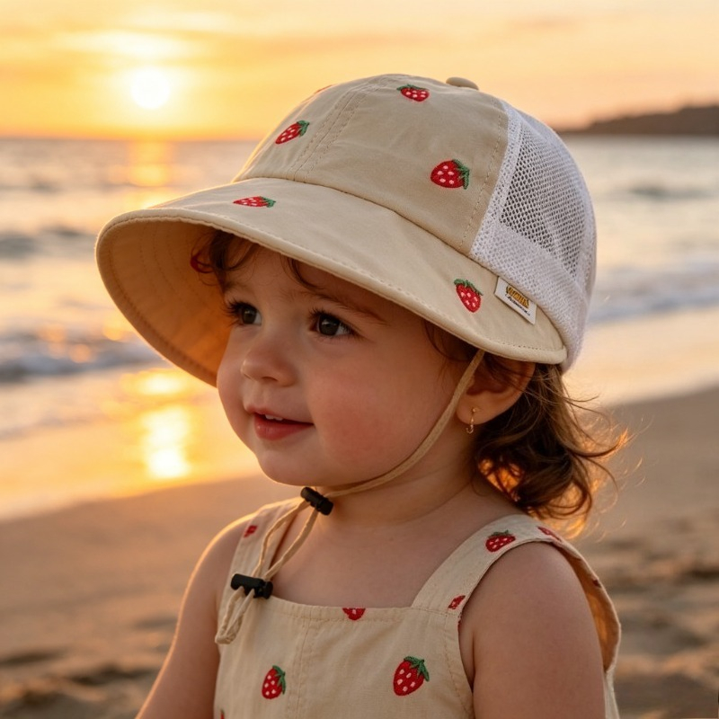 Baby Kids Summer Sun Hat 48-50 - Fishing Hat บทวิจารณ์และราคา