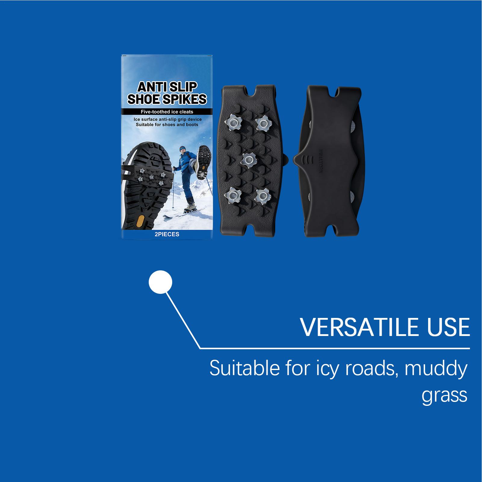 Ice Cleats For Shoes And Boots - Fishing Boots บทวิจารณ์และราคา