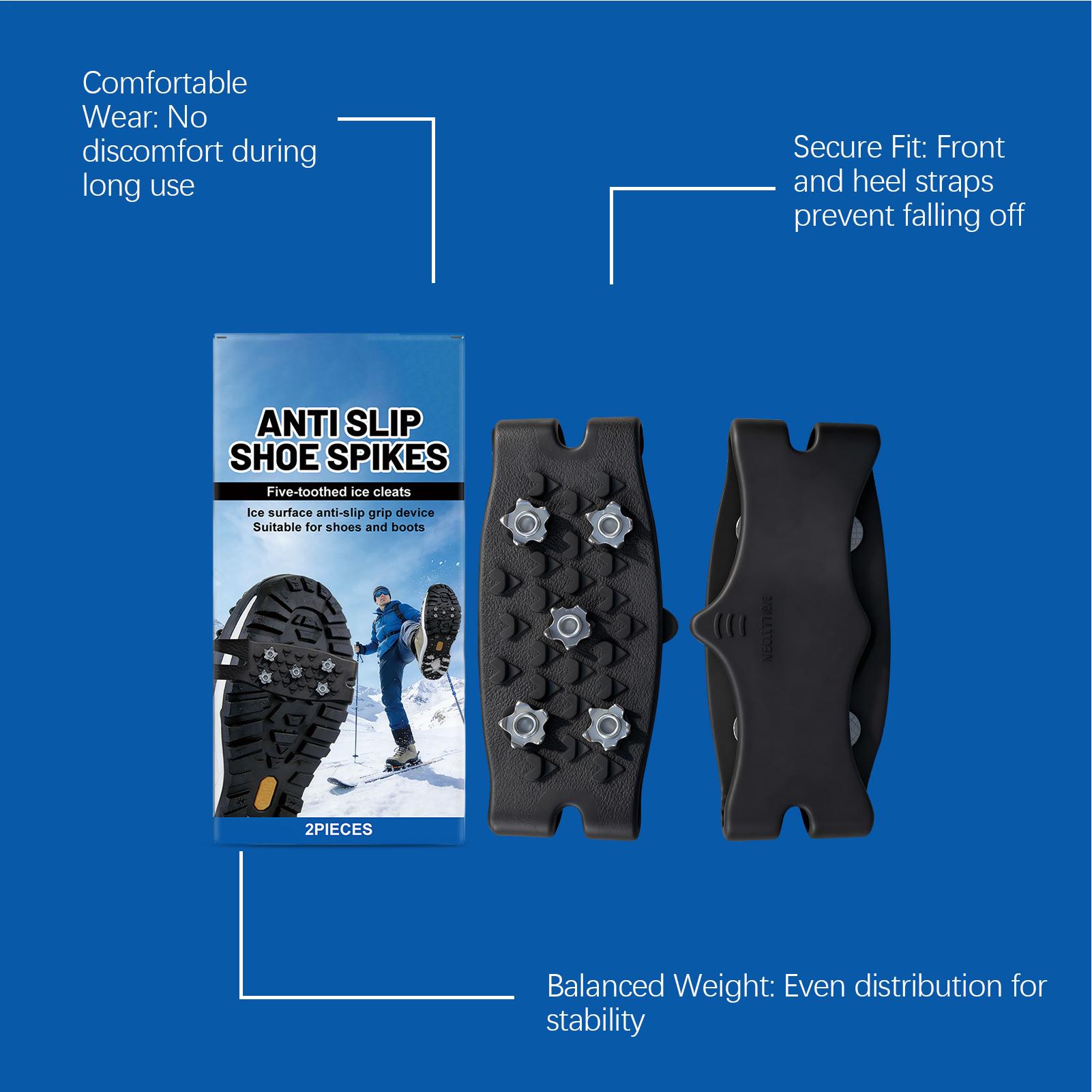Ice Cleats For Shoes And Boots - Fishing Boots บทวิจารณ์และราคา