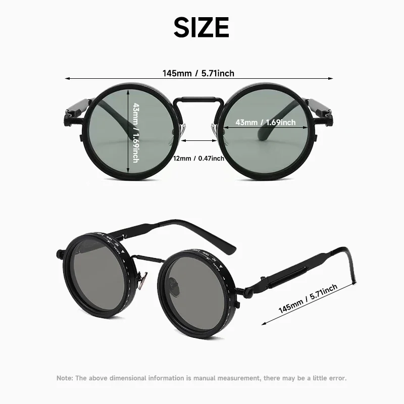 Polarized Round Sunglasses Men - Fishing Sunglasses Polarized บทวิจารณ์และราคา