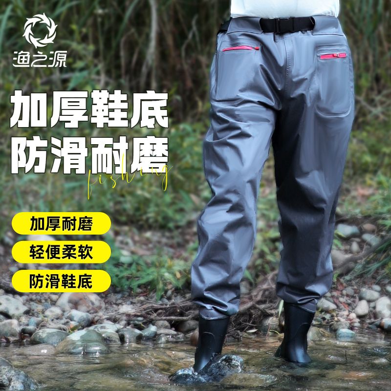 Fishing Source Waders Men Wate - Fishing Pants Waterproof บทวิจารณ์และราคา