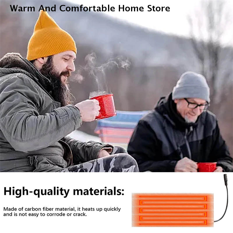 5V USB Warm Paste Pads Fast-He - Fishing Vest บทวิจารณ์และราคา
