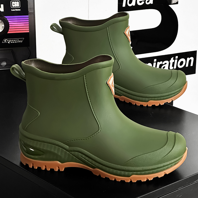 Men's Rain Boots Outdoor Wear- - Fishing Boots บทวิจารณ์และราคา