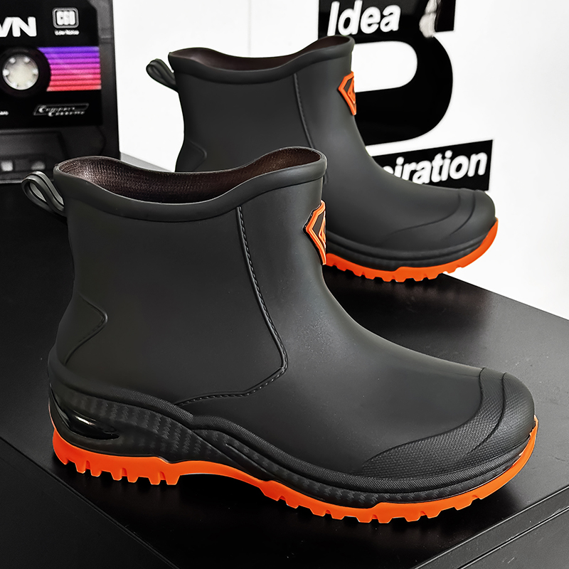 Men's Rain Boots Outdoor Wear- - Fishing Boots บทวิจารณ์และราคา
