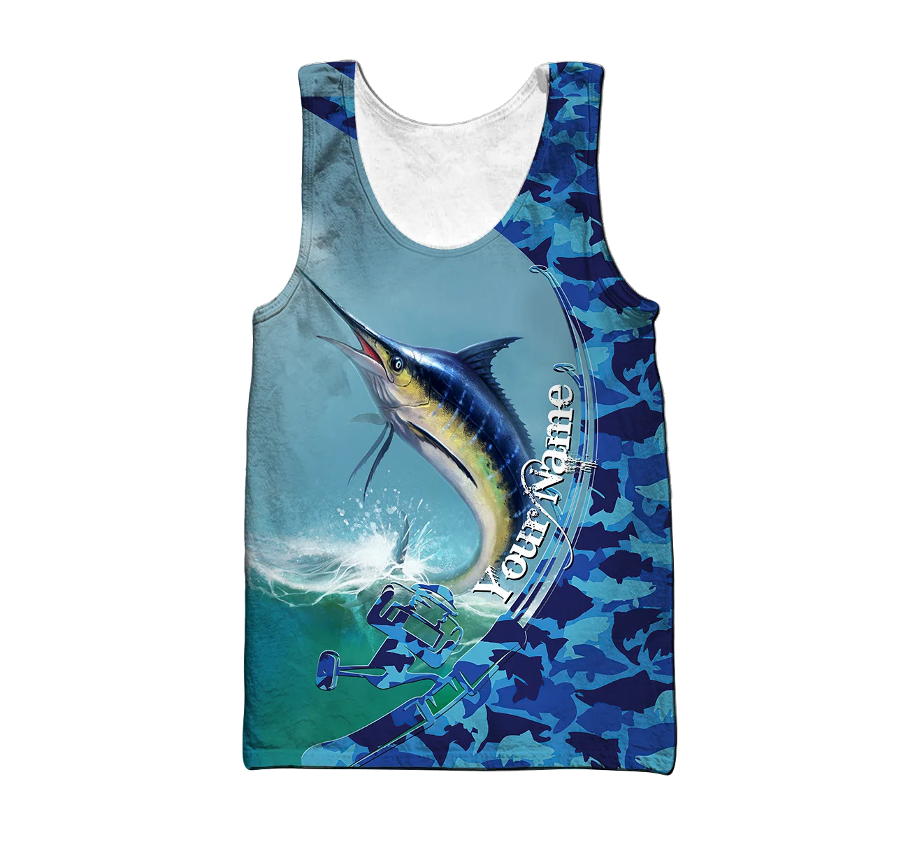 Custom name Mahi mahi fishing  - Fishing Vest บทวิจารณ์และราคา
