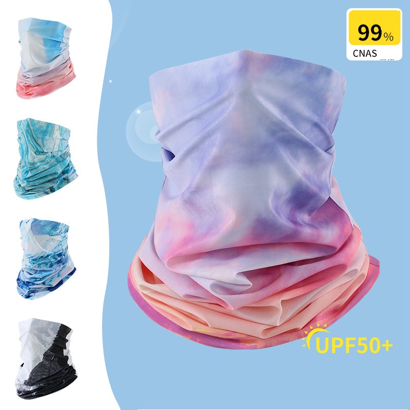 Fashion Color Seamless Cycling - Fishing Mask Sun Protection บทวิจารณ์และราคา