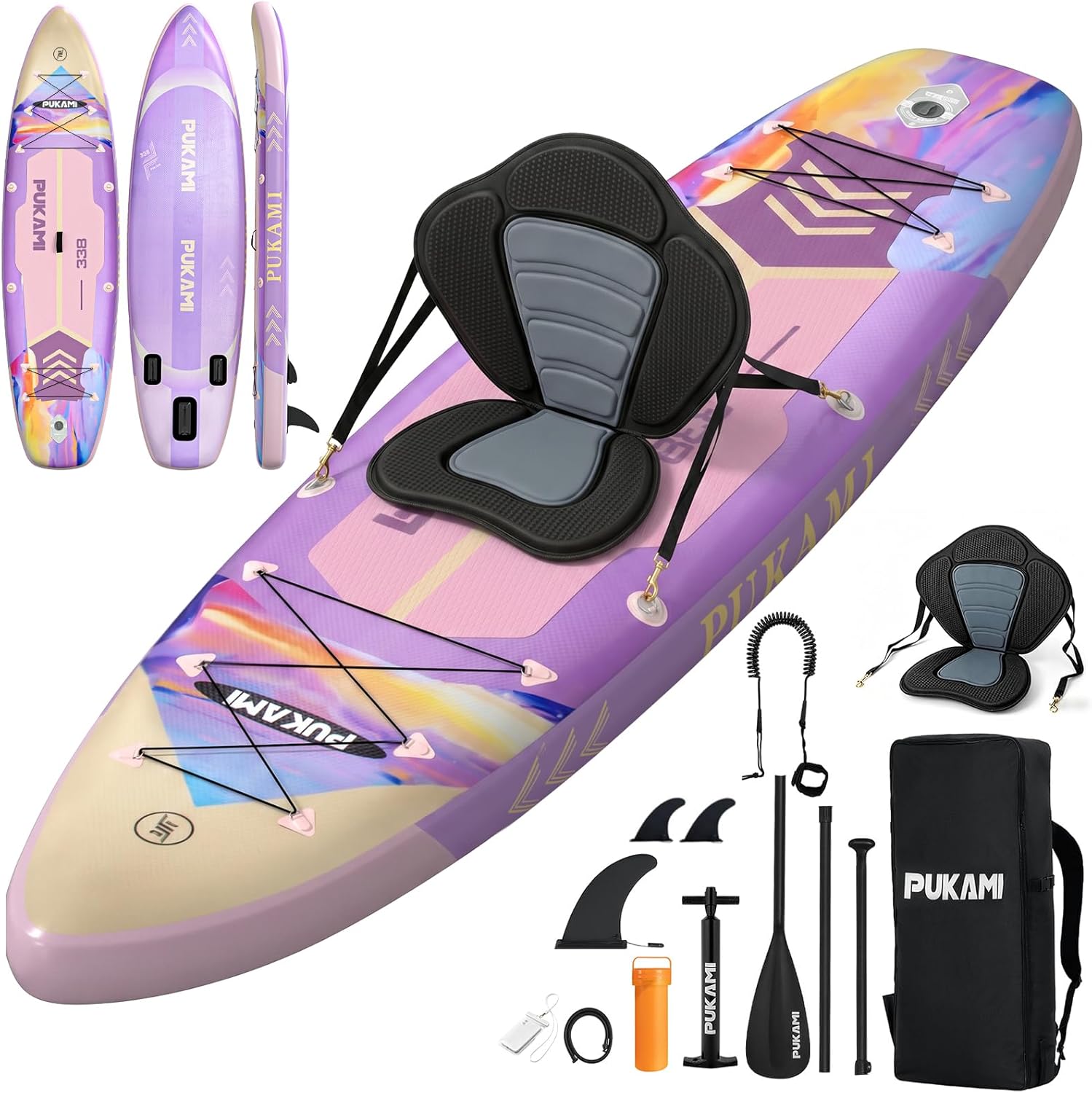Extra Wide Inflatable Stand Up - Fishing Backpack บทวิจารณ์และราคา
