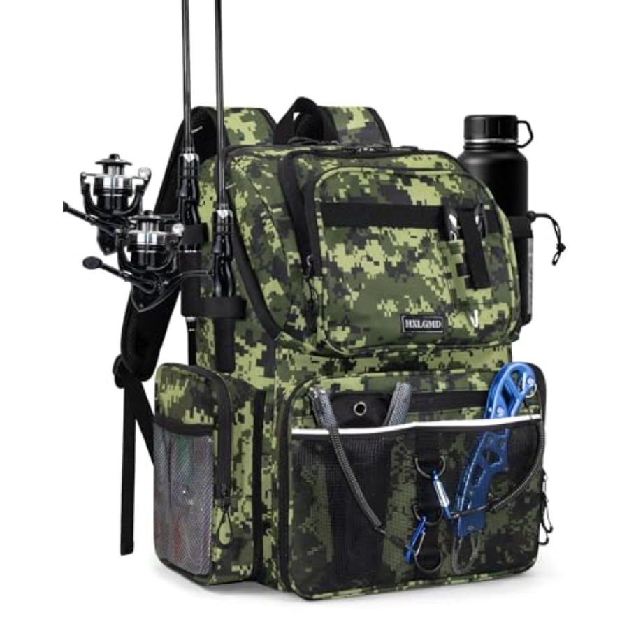 Fishing Backpack with Rod Hold - Fishing Backpack บทวิจารณ์และราคา