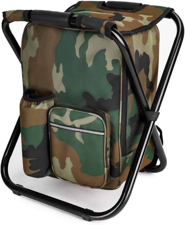 Portable Folding Camping Stool - Fishing Bag Waterproof บทวิจารณ์และราคา