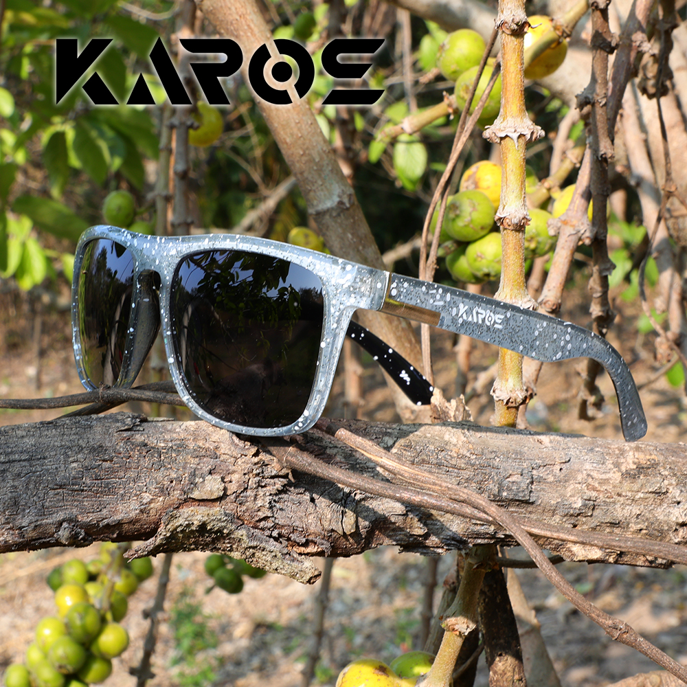 KAROS Fashion Square Polarized - Fishing Sunglasses Polarized บทวิจารณ์และราคา