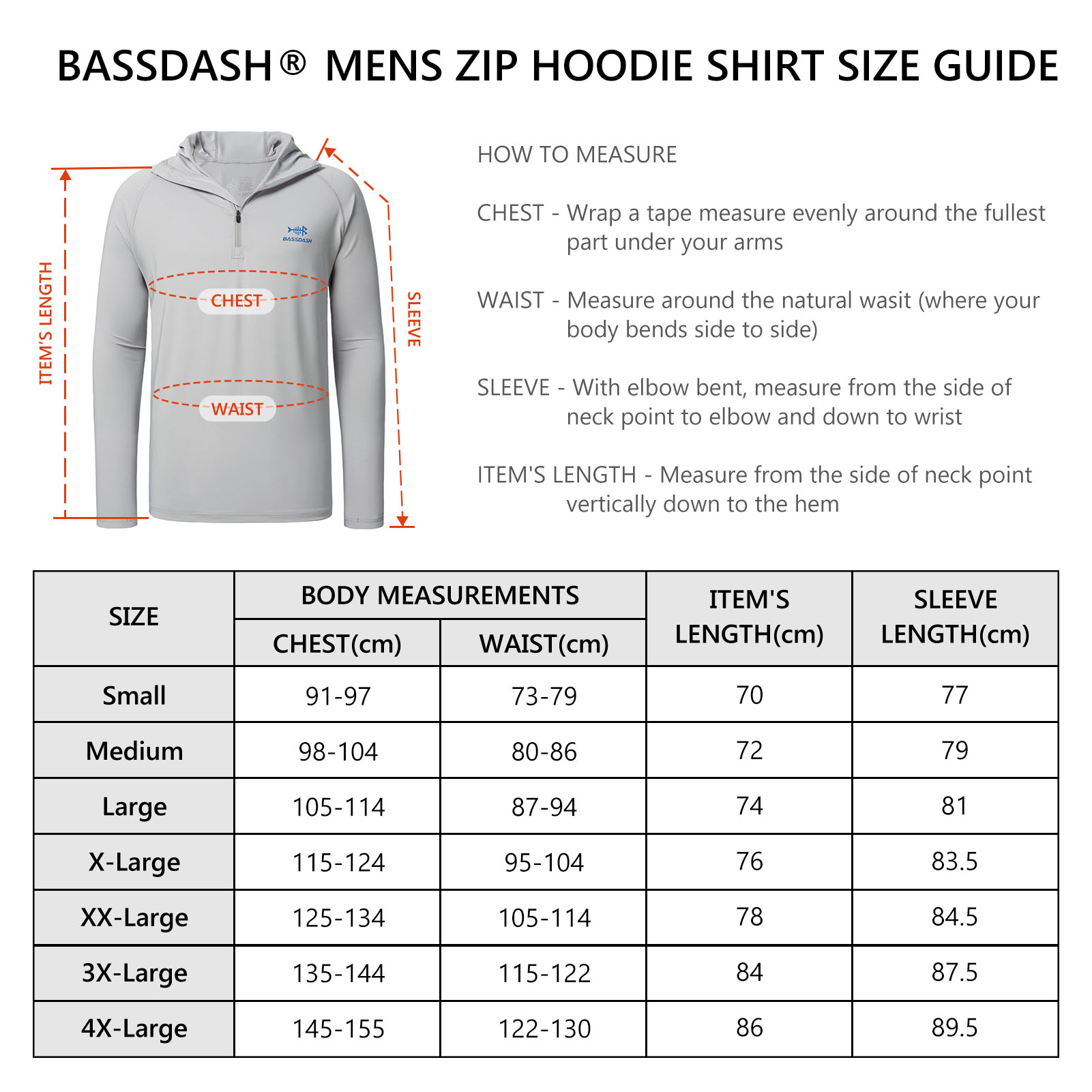 Bassdash Men’s UPF 50+ 1/4 Zip - Fishing Shirt Uv Protection บทวิจารณ์และราคา