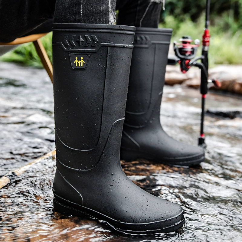 Men's Rain Boots Work Boots Sl - Fishing Boots บทวิจารณ์และราคา