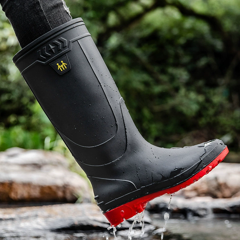 Men's Rain Boots Work Boots Sl - Fishing Boots บทวิจารณ์และราคา
