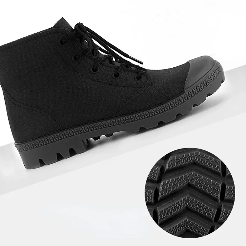 Winter Men Rain Boots Lace-up  - Fishing Boots บทวิจารณ์และราคา