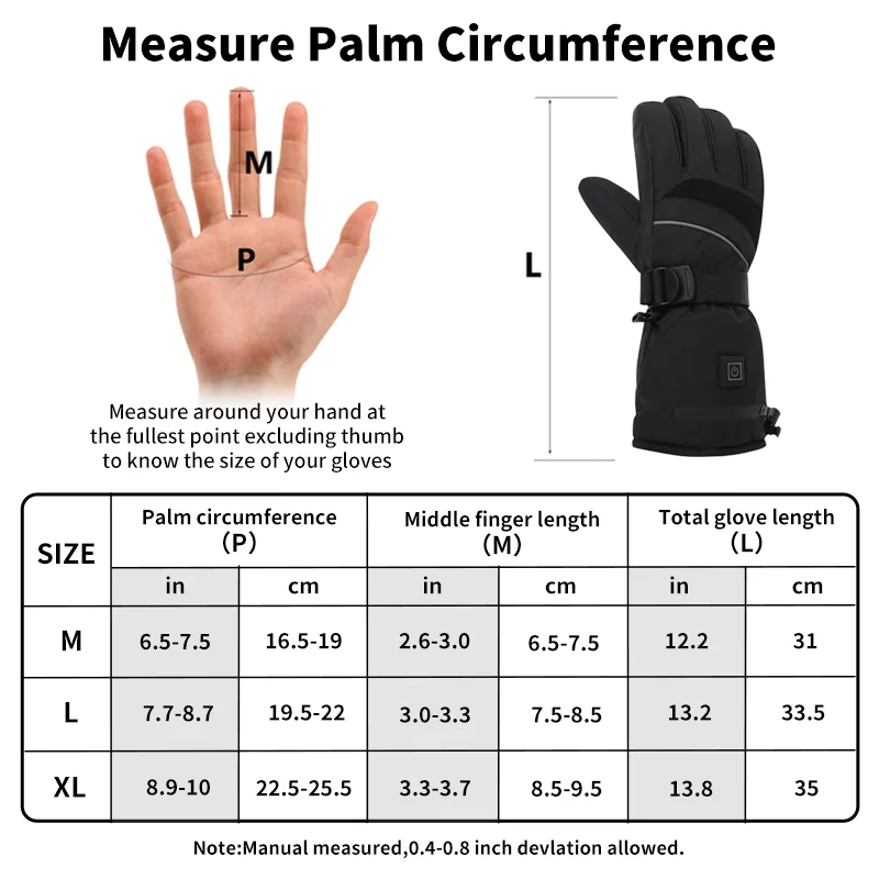 USB Rechargeable Heated Motorc - Fishing Gloves บทวิจารณ์และราคา