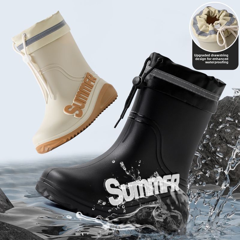 Men's Lined Mid-Calf Rain Boot - Fishing Boots บทวิจารณ์และราคา